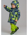 Куртка детская текстильная с полиуретановым покрытием для мальчиков (ветровка) зеленый,темно-зеленый,светло-зеленый