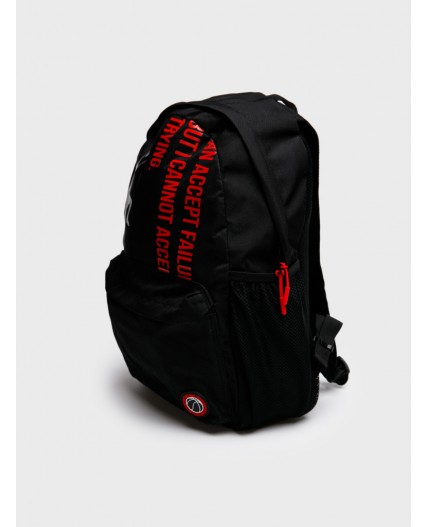 Рюкзак текстильный для мальчиков черный,красный