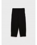 Брюки трикотажные для девочек черный
