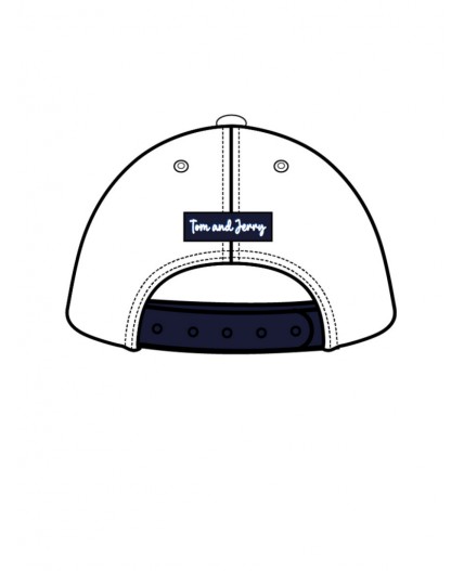 Кепка текстильная для девочек белый,черный