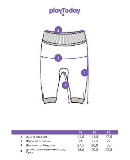 Ползунки детские трикотажные для мальчиков, 2 шт в комплекте разноцветный