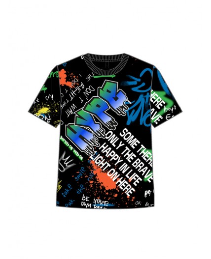 Фуфайка трикотажная для мальчиков (футболка) разноцветный