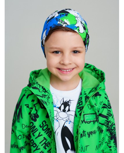 Шапка трикотажная для мальчиков, 2 шт в комплекте разноцветный,черный