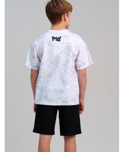 Шорты трикотажные для мальчиков, 2 шт в комплекте светло-зеленый,синий