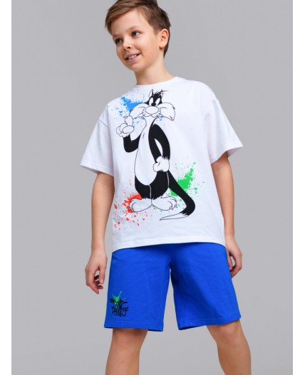 Шорты трикотажные для мальчиков, 2 шт в комплекте разноцветный