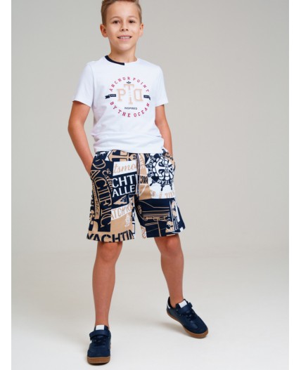 Шорты трикотажные для мальчиков, 2 шт в комплекте разноцветный