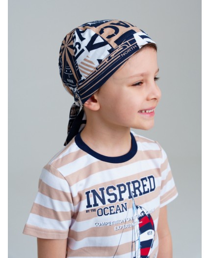 Бандана трикотажная для мальчиков, 2 шт в комплекте разноцветный