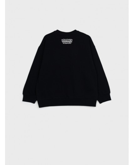 Толстовка трикотажная для мальчиков черный