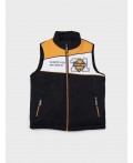 Жилет текстильный с полиуретановым покрытием для мальчиков черный,оранжевый,белый