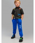 Брюки трикотажные для мальчиков синий