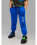 Брюки трикотажные для мальчиков синий
