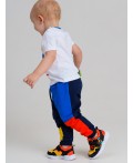 Брюки детские трикотажные для мальчиков разноцветный