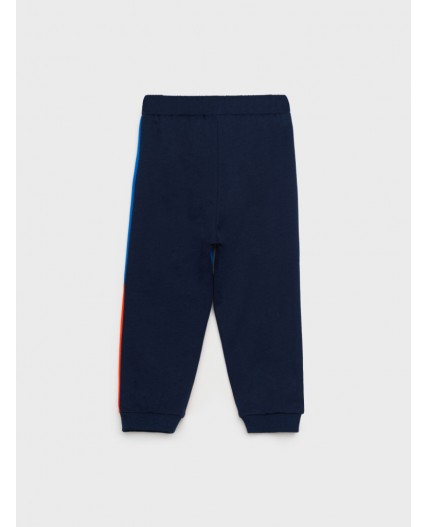 Брюки детские трикотажные для мальчиков разноцветный