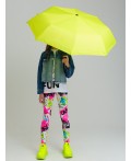 Зонт автоматический для девочек светло-зеленый