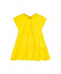 Платье детское трикотажное для девочек жёлтый