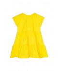 Платье детское трикотажное для девочек жёлтый