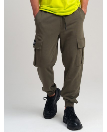 Брюки трикотажные для мужчин хаки