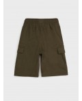 Шорты текстильные для мальчиков хаки