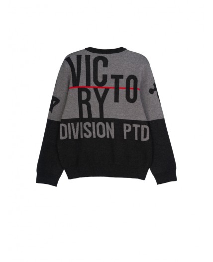 Джемпер трикотажный для мальчиков серый,светло-серый