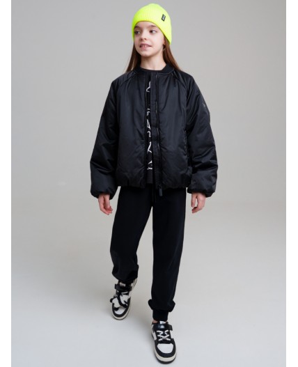 Шапка трикотажная для девочек светло-зеленый