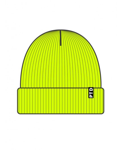 Шапка трикотажная для девочек светло-зеленый