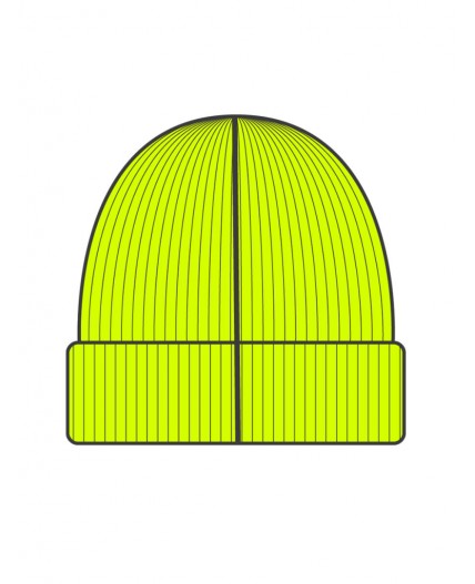 Шапка трикотажная для девочек светло-зеленый