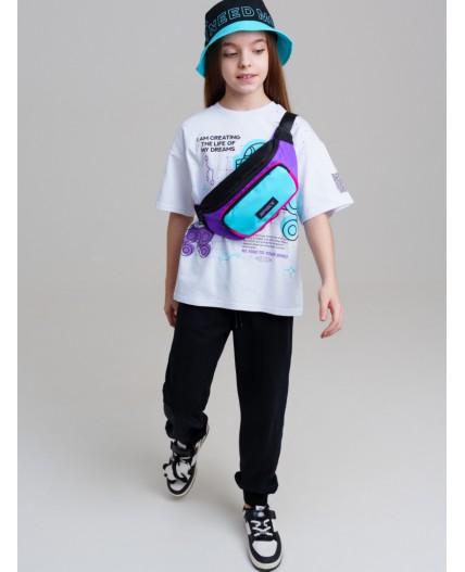 Сумка для девочек черный,фиолетовый,голубой