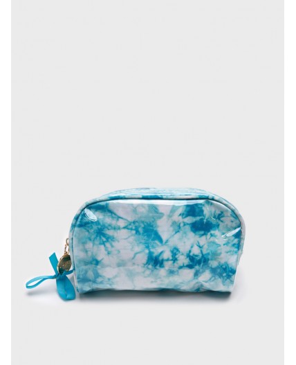 Косметичка для девочек голубой