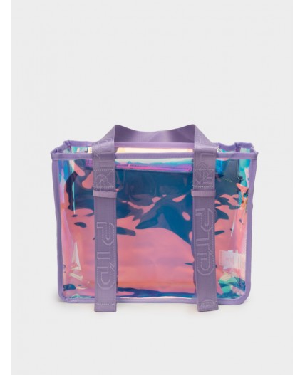 Комплект для девочек: сумка, косметичка фиолетовый,светло-розовый