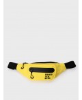 Сумка поясная для мальчиков жёлтый,черный