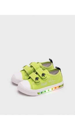 Полуботинки для мальчиков зеленый