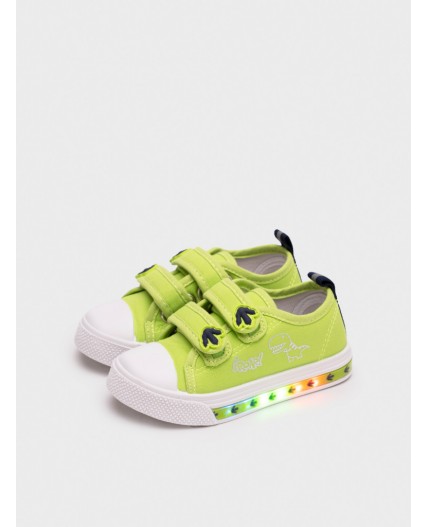 Полуботинки для мальчиков зеленый