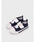 Полуботинки для мальчиков синий,белый