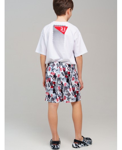 Шорты текстильные плавательные для мальчиков, длинные разноцветный