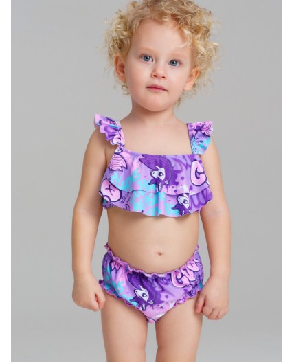 Плавки детские трикотажные для девочек разноцветный