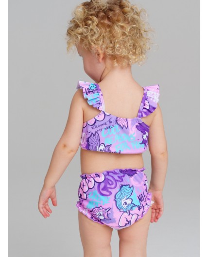 Плавки детские трикотажные для девочек разноцветный