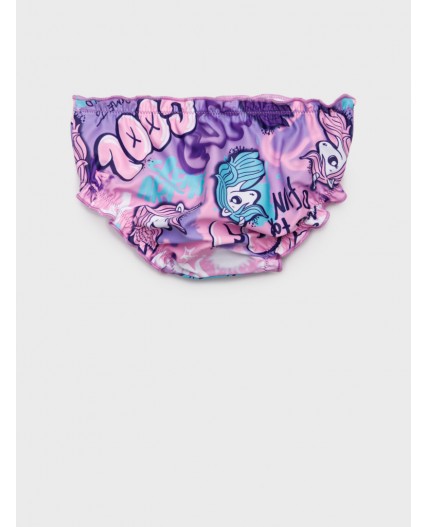 Плавки детские трикотажные для девочек разноцветный