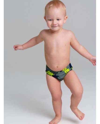 Плавки детские трикотажные для мальчиков разноцветный