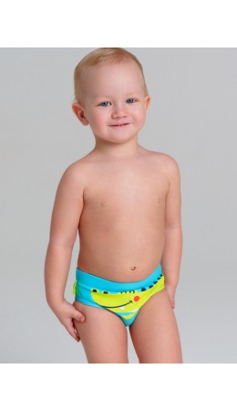 Плавки детские трикотажные для мальчиков голубой,светло-зеленый