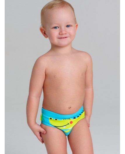 Плавки детские трикотажные для мальчиков голубой,светло-зеленый