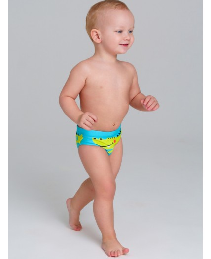 Плавки детские трикотажные для мальчиков голубой,светло-зеленый