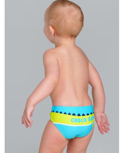 Плавки детские трикотажные для мальчиков голубой,светло-зеленый