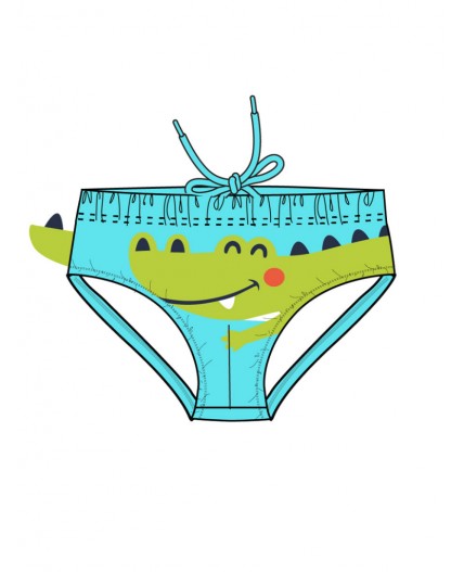 Плавки детские трикотажные для мальчиков голубой,светло-зеленый