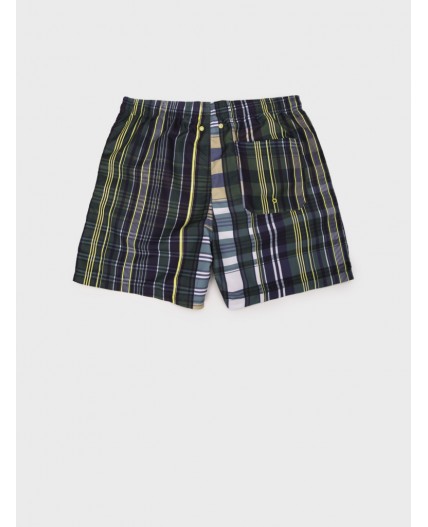 Шорты текстильные плавательные для мужчин, средней длины разноцветный