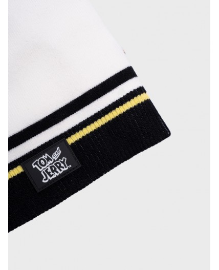 Шапка трикотажная для девочек белый,черный,коричневый