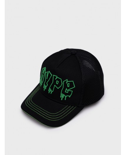 Кепка текстильная для мальчиков черный,зеленый