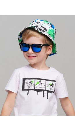 Панама текстильная для мальчиков разноцветный