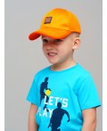 Кепка текстильная для мальчиков оранжевый