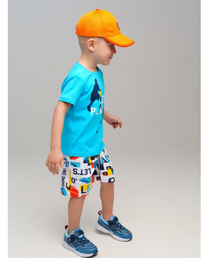 Кепка текстильная для мальчиков оранжевый