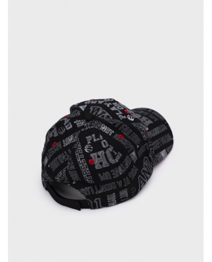 Кепка текстильная для мальчиков черный,красный